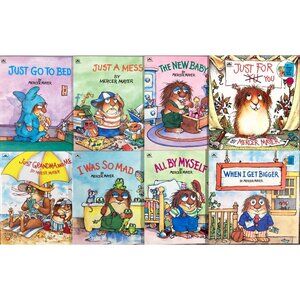 Little Critter Mercer Mayer Children Kids Book Lot of 8 NEW Vintage 80s Golden
